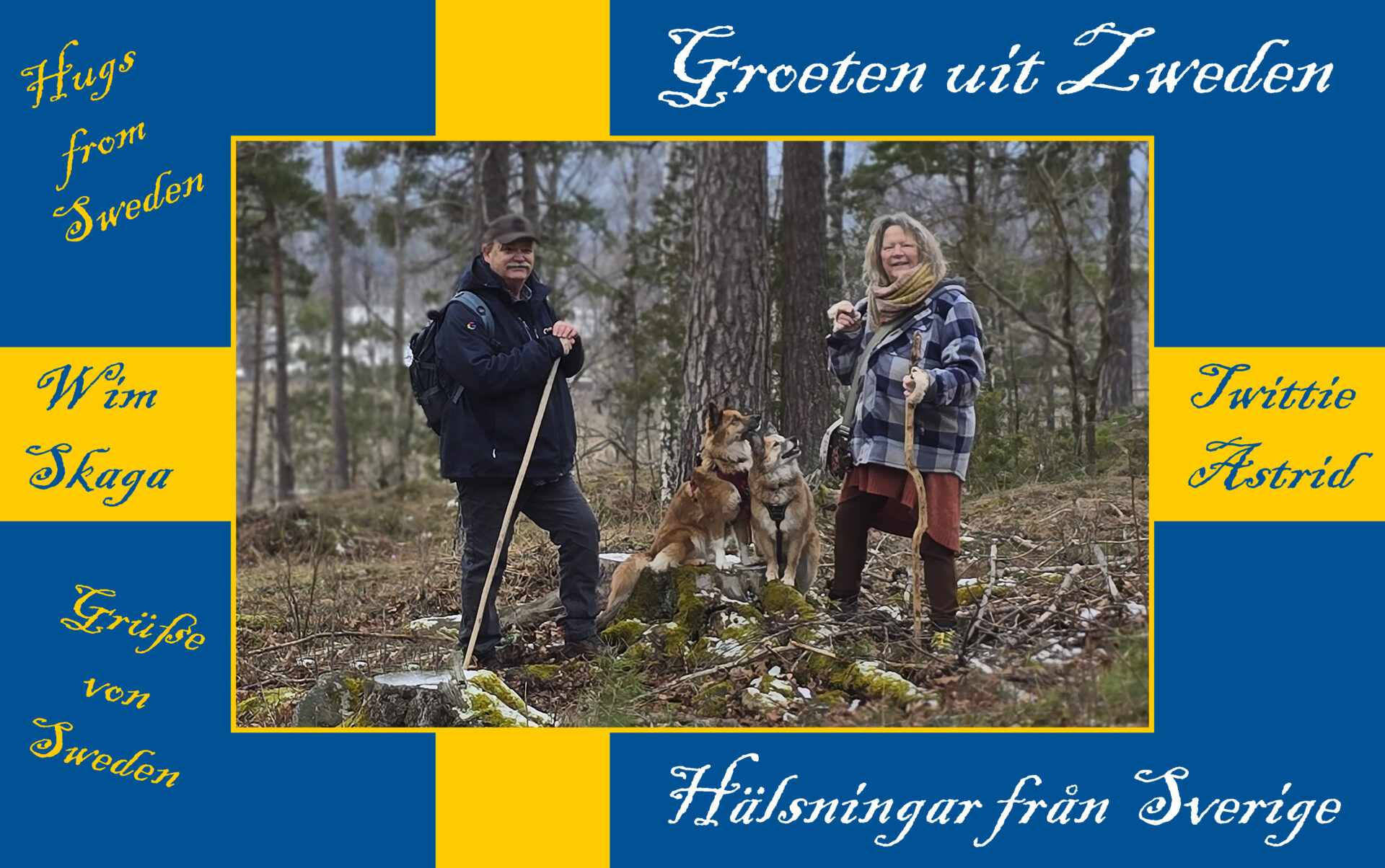 Greetings from Sweden - Groeten uit Zweden